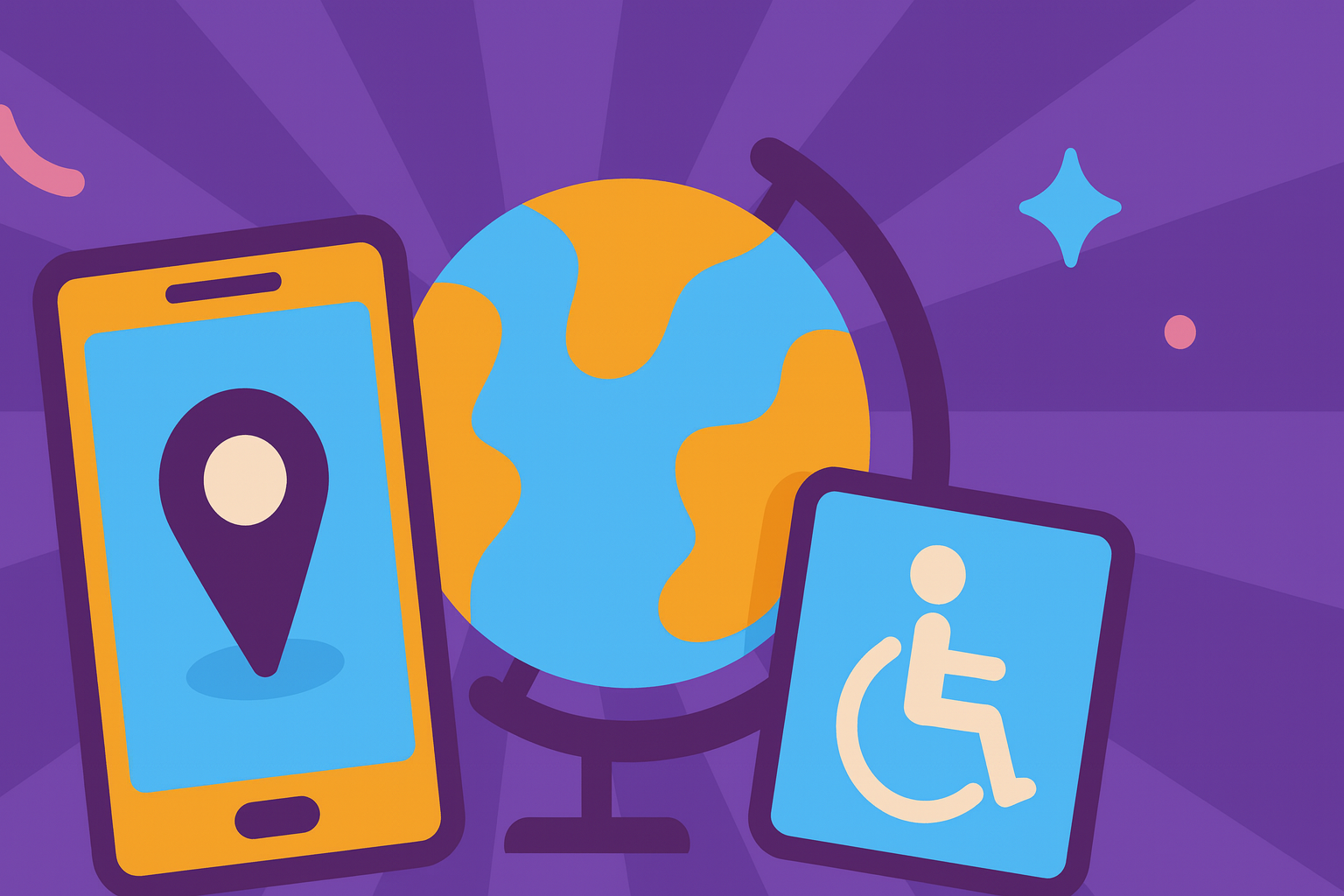 Tecnologia e inclusão no turismo: apps, acessibilidade digital e recursos sensoriais — Autistando pelo Mundo