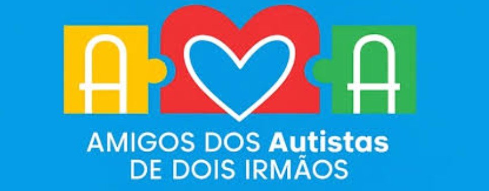 Logo da AMA Dois Irmãos - Associação de Amigos do Autista