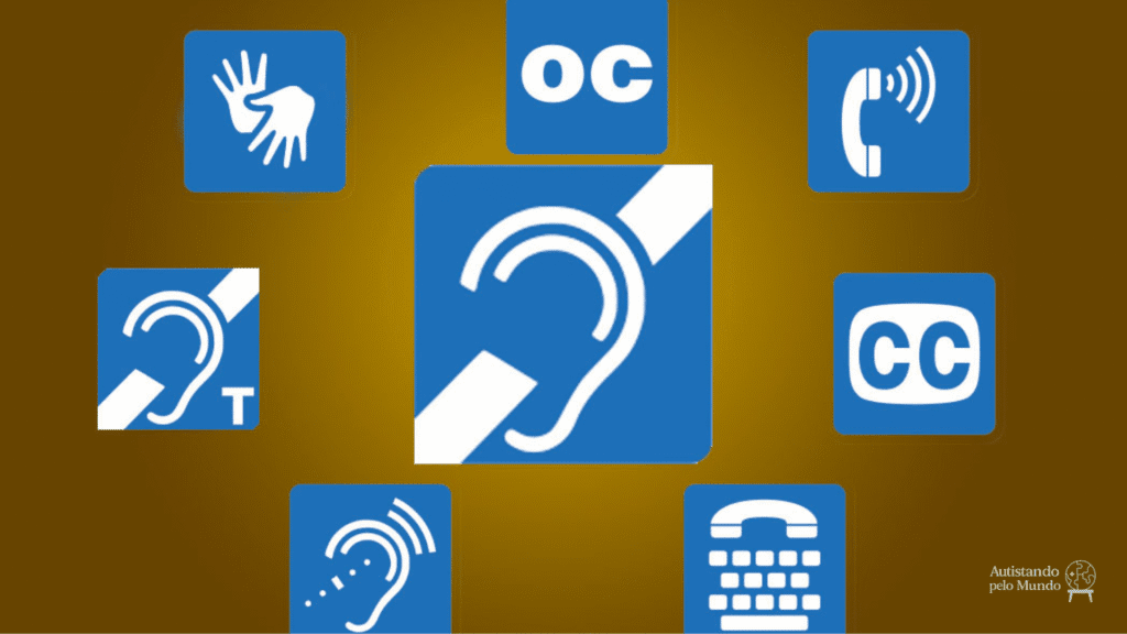 Autistic accessibility symbols Dicas de acessibilidade para autistas em passeios e locais públicos