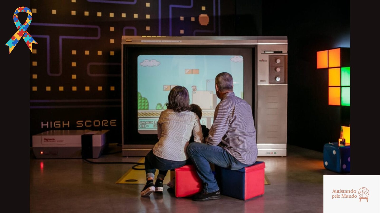 Arena Big Land no Alpen Park — jogos retrô gigantes e experiência inclusiva; avaliação do Autistando Pelo Mundo.