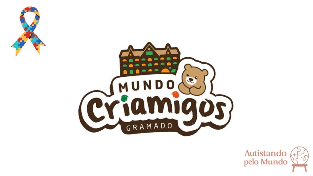 Logotipo do Mundo Criamigos Gramado, parque infantil indoor localizado em Gramado, no Rio Grande do Sul.